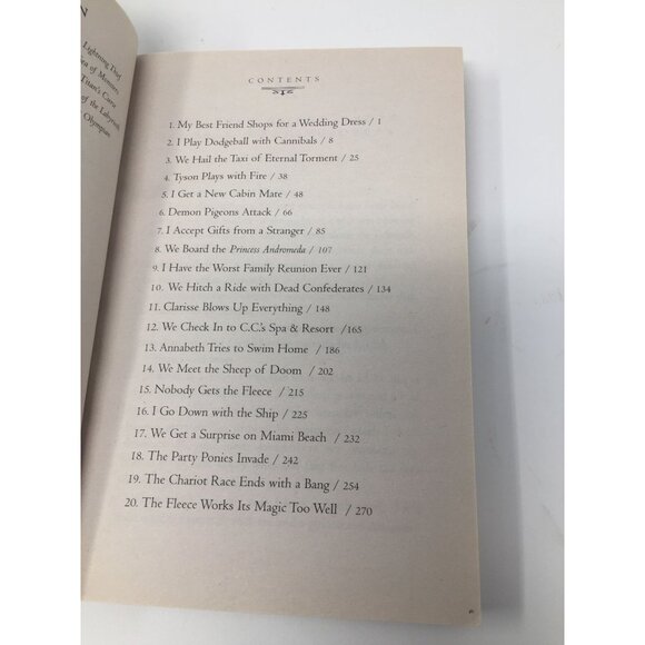 Percy Jackson and the Olympians, Book Two the Sea of Monsters By: Rick Riordan - Picture 7 of 16